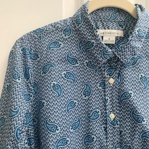 Liz Claiborne Button Down Blouse 100% Cotton